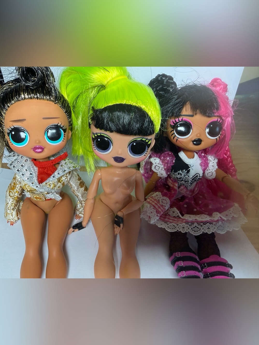 MGA L.O.L. Surprise O.M.G. Dolls set of three